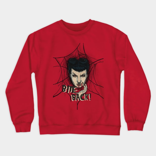 Bite Back Crewneck Sweatshirt by aLouro